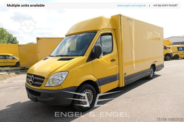 Furgone chiuso mercedes-benz SPRINTER 310 CDI MAXI EURO-5 KOFFER REGALE KAMERA DURCHGANG