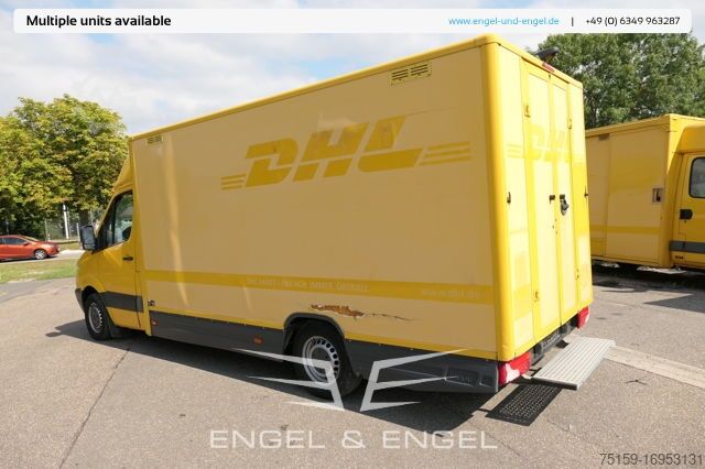 Furgone chiuso mercedes-benz SPRINTER 310 CDI MAXI EURO-5 KOFFER REGALE KAMERA DURCHGANG