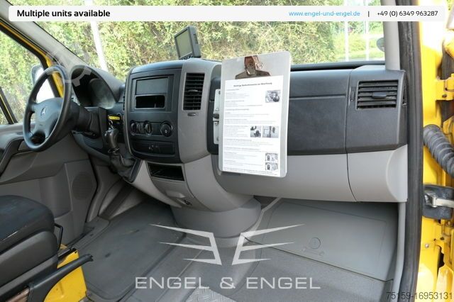 Furgone chiuso mercedes-benz SPRINTER 310 CDI MAXI EURO-5 KOFFER REGALE KAMERA DURCHGANG