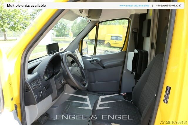 Furgone chiuso mercedes-benz SPRINTER 310 CDI MAXI EURO-5 KOFFER REGALE KAMERA DURCHGANG