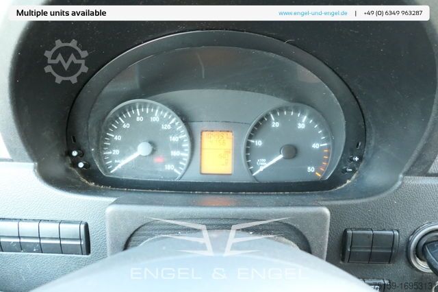 Furgone chiuso mercedes-benz SPRINTER 310 CDI MAXI EURO-5 KOFFER REGALE KAMERA DURCHGANG