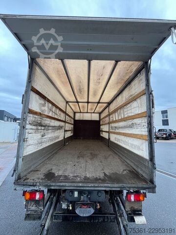 Kamion sa ravnom platformom i ceradom MERCEDES-BENZ Atego 1222 Pritsche & Plane mit LBW AHK Schalter