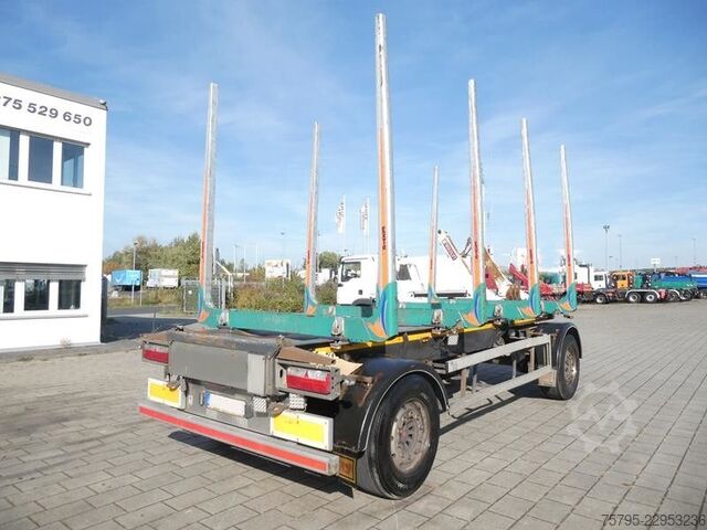 Holztransport Anhänger  Kurzholzanhänger P020 Spezialanhänger