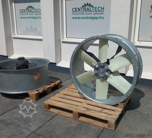 Осьовий канальний вентилятор високого тиску 32000 м3/год Nuaire SC1000LC4KGX-0JM6 32000m3/h 420pa 1000mm  7,5kw
