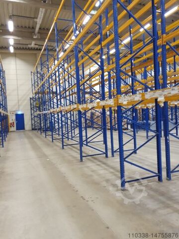 Pallet racking approx. 6.60m to 7.90m high 