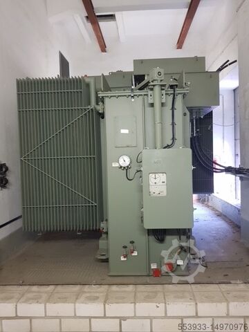 Siemens 15 MVA Ã–l-Transformator 20-15 kV / 10,5 kV; YNd5