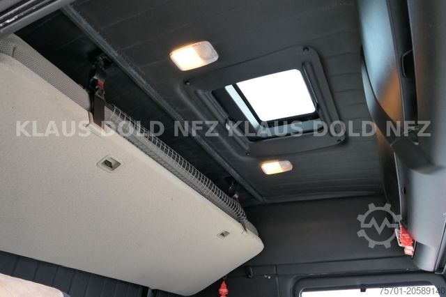 Camion plateau SCANIA R500 Pritsche Kran Baustoffanhänge