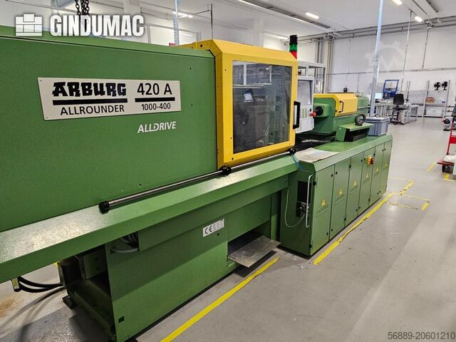 Hydraulic Injection Moulding Machine Arburg 420A 1000-400