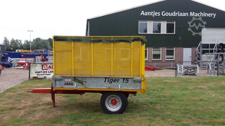 垃圾车 Jako tiger 15 met snipperopbouw