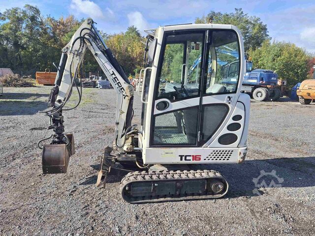 Mini excavator Terex TC16 inkl.Greifer !!!
