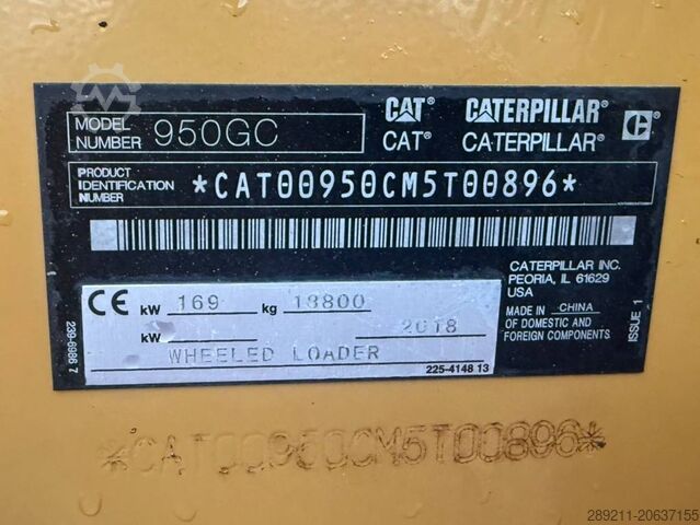 Hjullastare CAT 950 GC (Under Preparation)