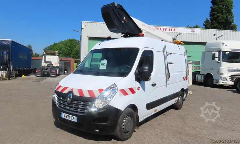 Lifting platform Renault Master 10,5 m, 3 SEATS, KLUBB, 3500 kg, euro6
