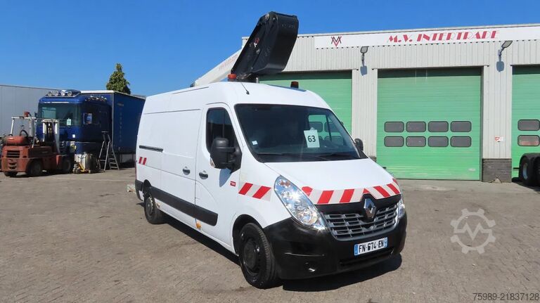 Lifting platform Renault Master 10,5 m, 3 SEATS, KLUBB, 3500 kg, euro6