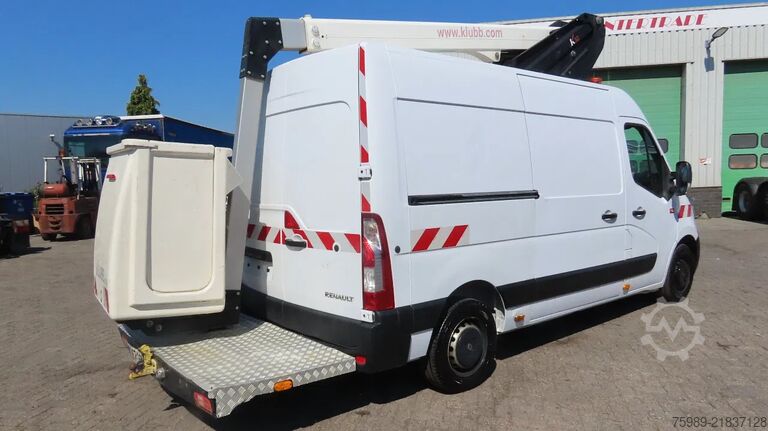 Lifting platform Renault Master 10,5 m, 3 SEATS, KLUBB, 3500 kg, euro6