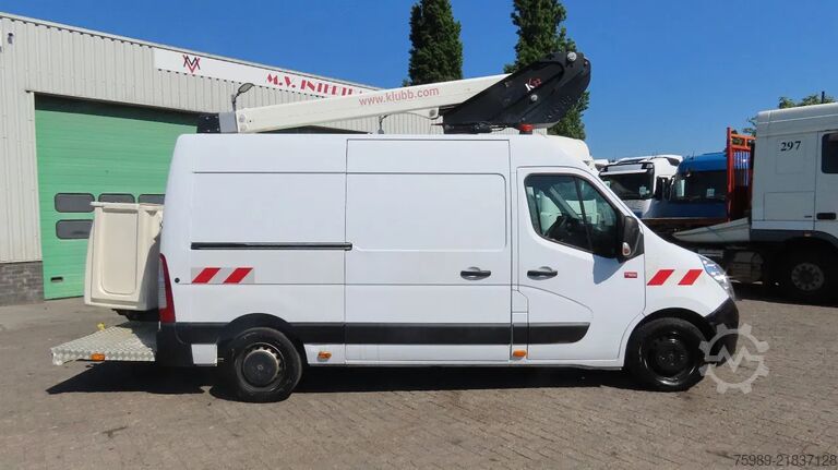 Lifting platform Renault Master 10,5 m, 3 SEATS, KLUBB, 3500 kg, euro6