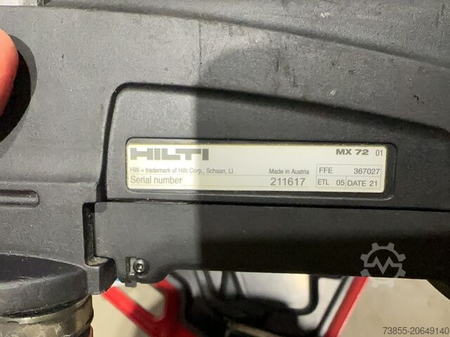 Малое оборудование Hilti DX460 Nail gun 4 kg