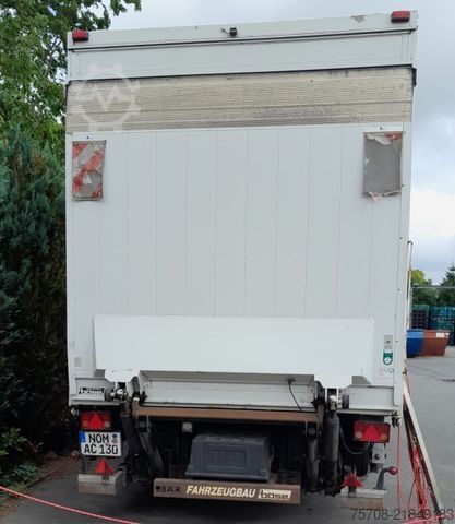 Open trailer with tarp  Tandem Schiebeplane*7,3 m*18 Pal.*2 to LBW*Alus