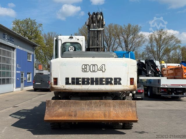 Mobile excavator LIEBHERR A 904 C Litronic Mobilbagger *14.296h