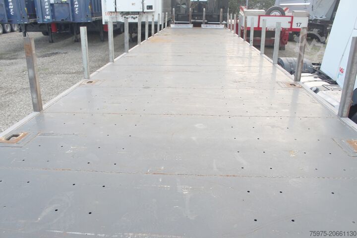 オープン・セミトレーラ aereodynamic semirimorchi pianali container usati