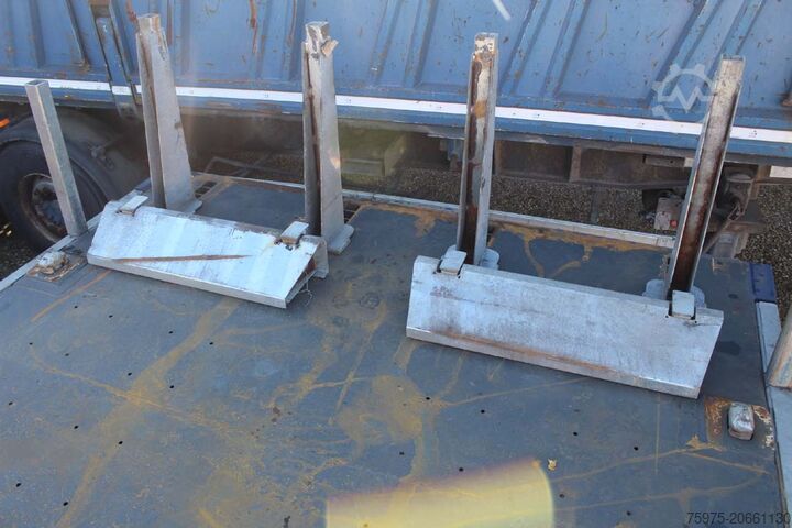 オープン・セミトレーラ aereodynamic semirimorchi pianali container usati