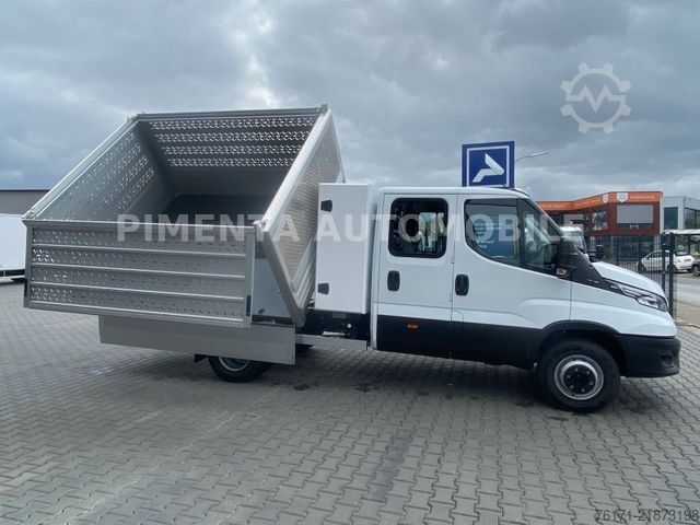 Trostrani kiperski kombi IVECO Daily 70C18HD 3SKIPPER KISTE ALUGITT DIFFSPR AHK
