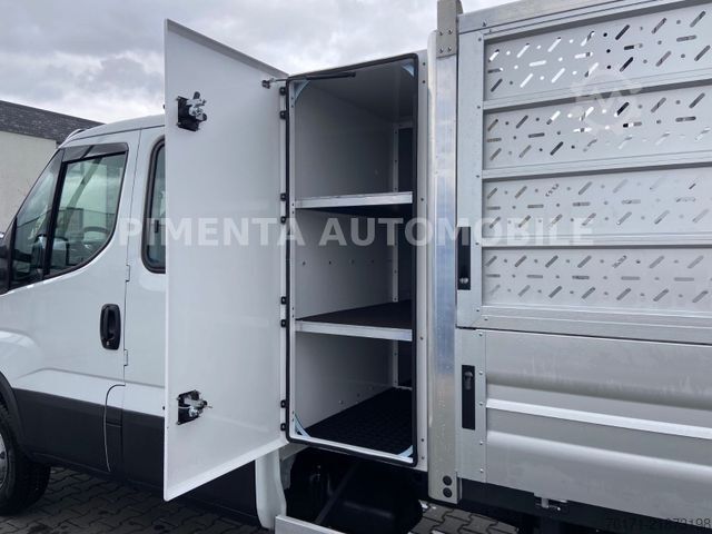 Trostrani kiperski kombi IVECO Daily 70C18HD 3SKIPPER KISTE ALUGITT DIFFSPR AHK