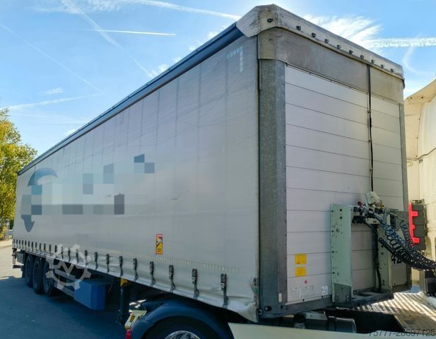 Atvira puspriekabė su tentu SCHMITZ CARGOBULL SCS 24/L SpeedCurtain -LBW 3t.-RSAB-Lift