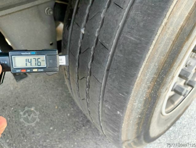 Atvira puspriekabė su tentu SCHMITZ CARGOBULL SCS 24/L SpeedCurtain -LBW 3t.-RSAB-Lift