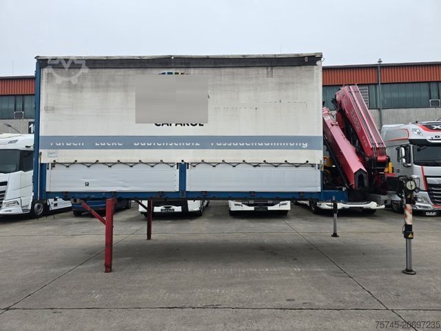 スワップシャーシトレーラー WECON AWD 218 * 2X VORHANDEN * FASSI KRAN * REMOTE