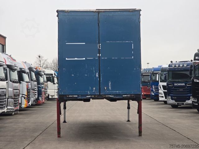 Reboque de chassis intercambiável WECON AWD 218 * 2X VORHANDEN * FASSI KRAN * REMOTE