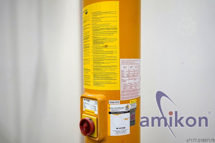 Säulenschwenkkran 1000 kg Industriekran Vetter PS10-2,0 1t