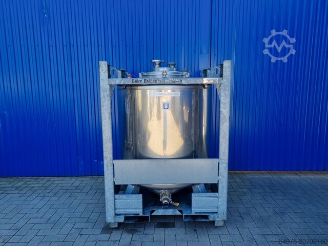 1000L stainless steel transport container tank Ucon