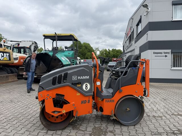 Tandem roller Hamm HD8VV Tandemwalze 14,8 kW
