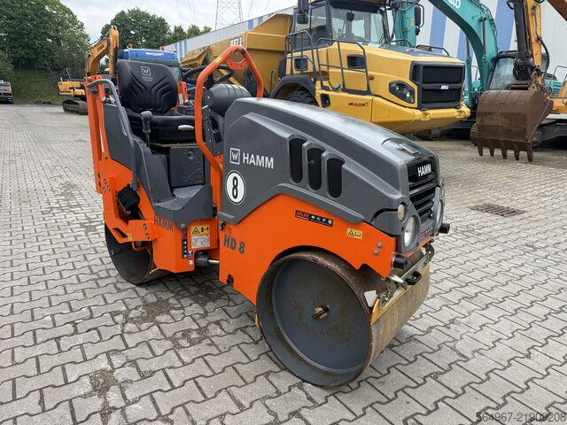 Tandem roller Hamm HD8VV Tandemwalze 14,8 kW