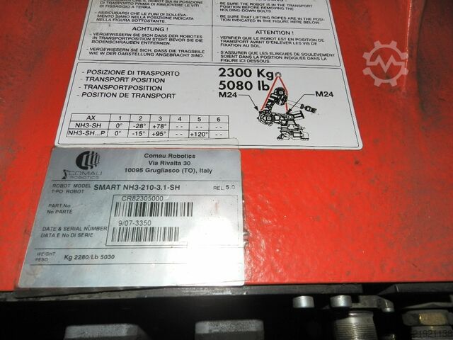 Industrieroboter Comau Smart NH3-210-3.1-SH