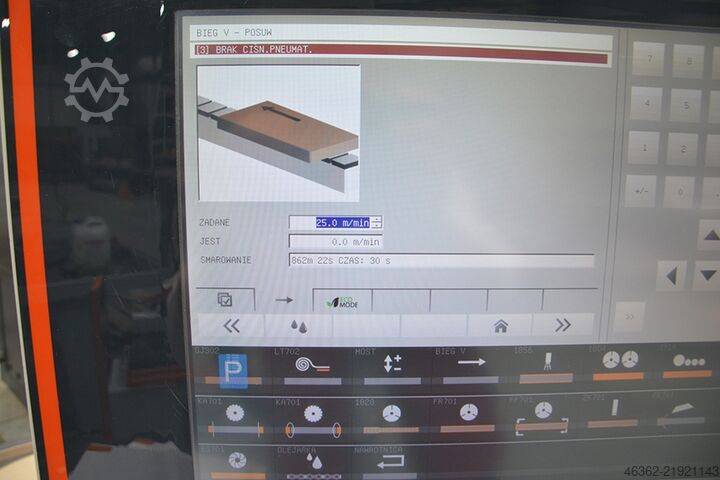Kantenanleimmaschine HOLZ-HER LUMINA 1588
