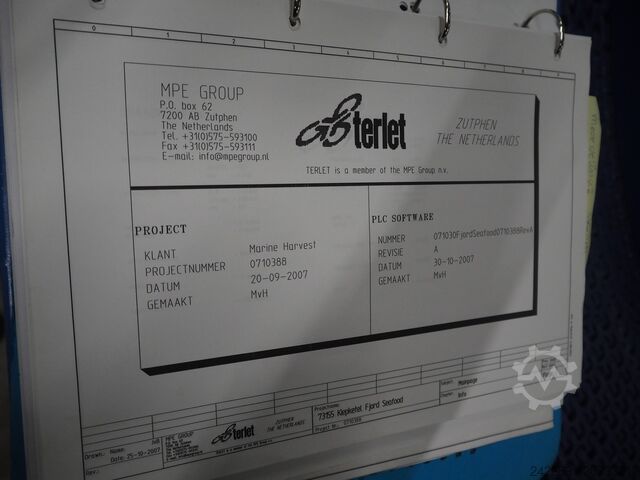 Boiling kettle with jacket and agitator Terlet