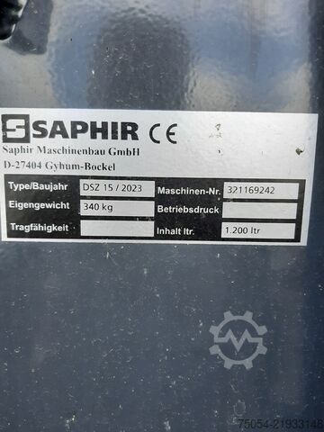 Síloklippa, rúlluþrýstiplógur SAPHIR Silagezange DSZ 15