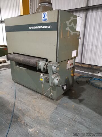 Dvostruka trakasta brusilica s valjkom i jastučićem, 1100 mm/min Sandingmaster CSB2 1100m/m wideTwin Belt Sander