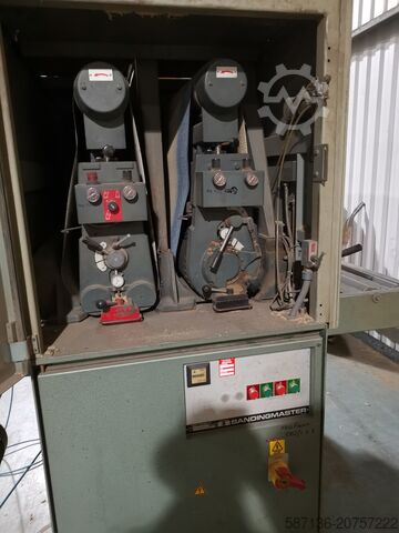 Dvostruka trakasta brusilica s valjkom i jastučićem, 1100 mm/min Sandingmaster CSB2 1100m/m wideTwin Belt Sander