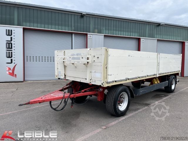 Open trailer MEUSBURGER MPA2*Baustoff*Aluboden*Alcoa*BPW EcoPlus*