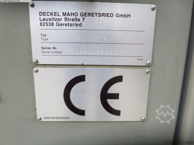  DECKEL- MAHO DMC DMC 70 V Hi-dyn