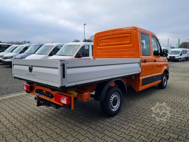 Pick-up skåpbil VW Crafter 35 Doka Pritsche MR AHK KLIMA PDC TEMPOMAT