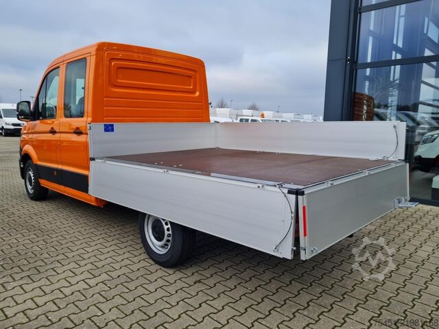 Pick-up skåpbil VW Crafter 35 Doka Pritsche MR AHK KLIMA PDC TEMPOMAT