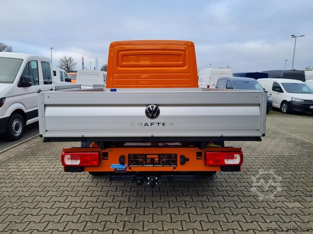 Pick-up skåpbil VW Crafter 35 Doka Pritsche MR AHK KLIMA PDC TEMPOMAT