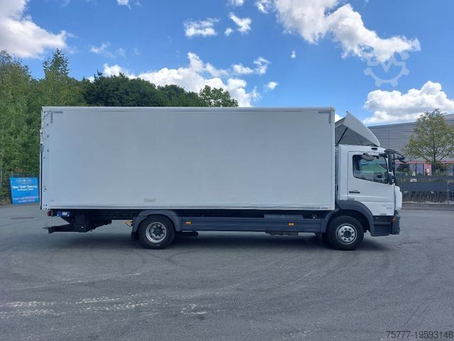 Φορτηγό κουτί (κουρμπαριστό) MERCEDES-BENZ 12-24 Atego Koffer- Blatt/Luft - LBW- Klima