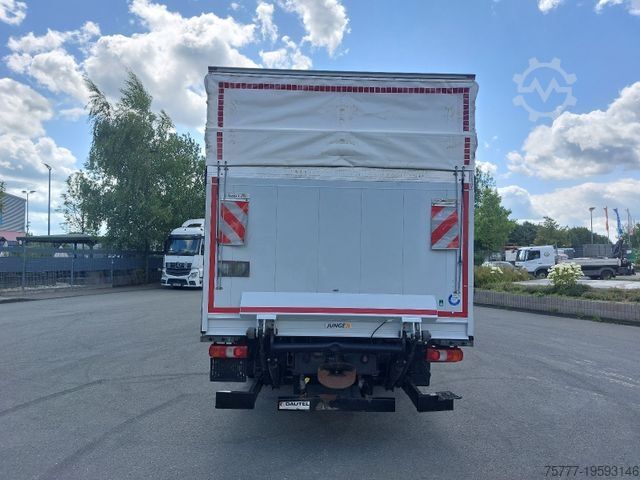 Box truck MERCEDES-BENZ 12-24 Atego Koffer- Blatt/Luft - LBW- Klima