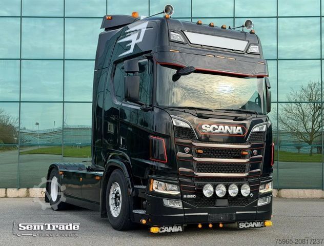 Trattore stradale standard SCANIA R580 V8 NGS KING FULL AIR FULL OPTONS PTO RETARD