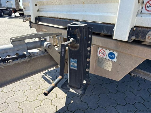 Camion basculante trilateral IVECO 140E250 Kipper mit HIAB Kran möglich mitAnhänger