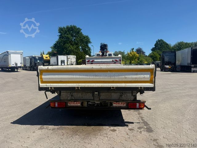 Camião basculante IVECO 140E250 Kipper mit HIAB Kran möglich mitAnhänger